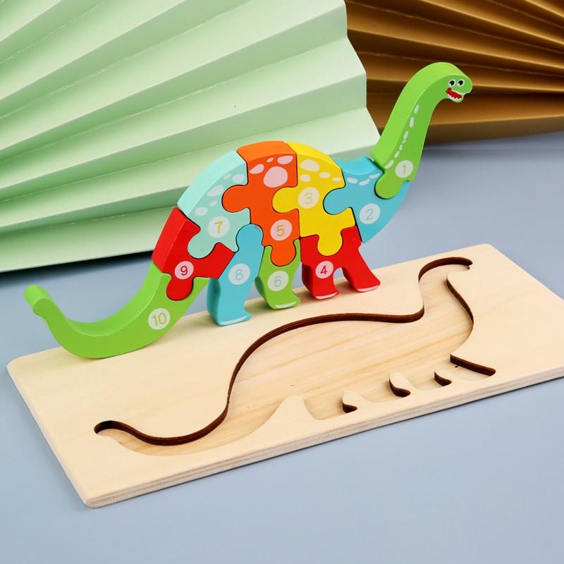 Puzzle 3D Dinosaure Enfant